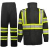 ZUJA High Visibility Safety Jacket and Pants ANSI/ISEA Standard Reflective