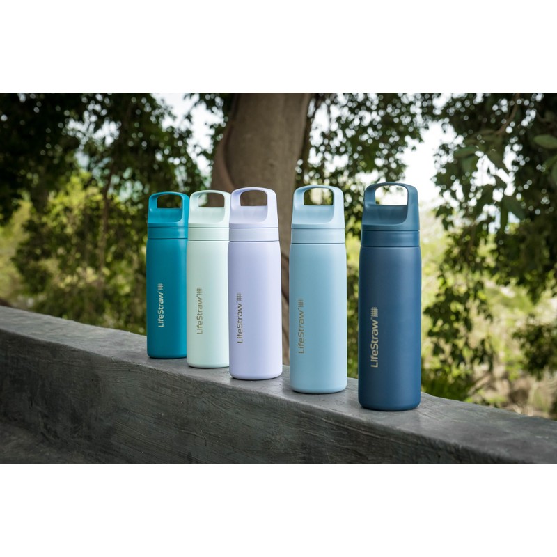 LifeStraw Go Series – Insulated Stainless Steel Water Filter Bottle