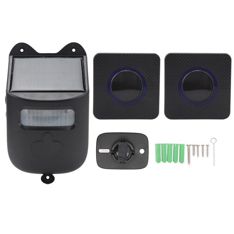 Driveway Alarm Long Range 120 Degree Detection Solar Powered Driveway