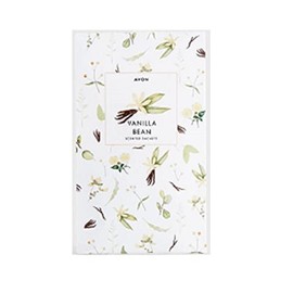 Pack of 2 Vanilla Bean Scented Sachet 10cm x 17cm by Avon