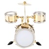 Miniature Drum Ornament, Brass Mini Miniature Musical Instrument Model Replica