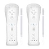 SWCTIM Wii Controller 2 Pack,Wii U Controller mit Silikonhülle und