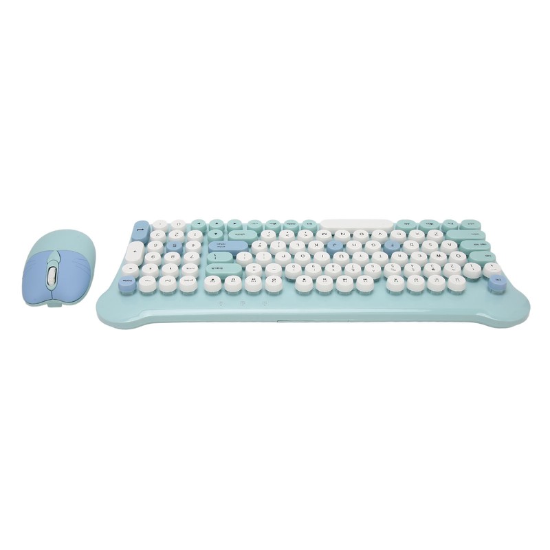 Wireless Keyboard and Mouse 2.4Ghz Connection Cute Keyboard Mouse Set