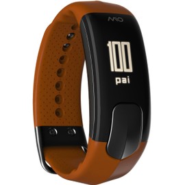 MIO Slice Fitness Watch, Sleep and Activity Monitor, Sienna, S