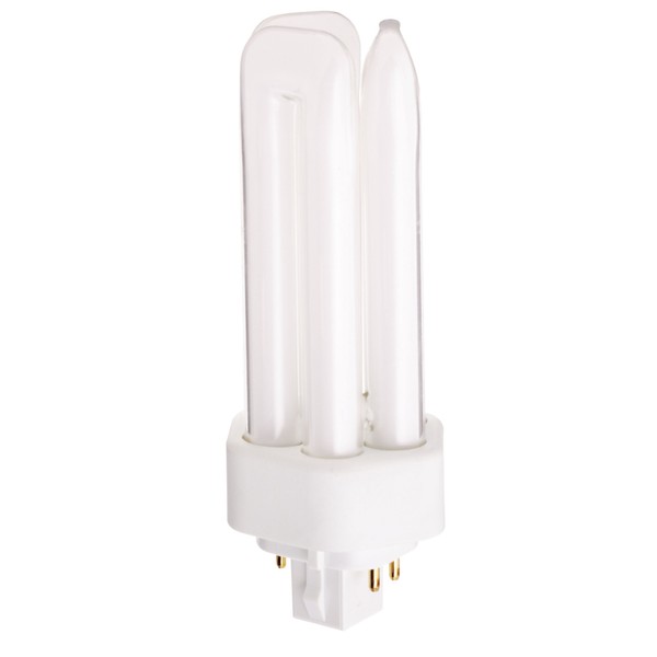 Satco S8348 4100K 26-Watt GX24q-3 Base T4 Triple 4-Pin Tube for Electronic and Dimming Ballasts