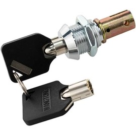 1 Set Toolbox Lock with Keys, Tubular Lock and Key Set, Tool Box Replacement, Cabinet Insert Linkage Drawer, Cabinet and Furniture Locks with Locking System for Securing Tool Drawers Linkage Systems