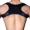 Corrector Postura Espalda Para Hombre Y Mujer Faja Ajustable Negro