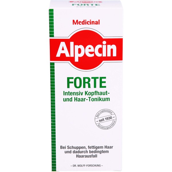 Dr. Wolff Alpecin Medicinal Forte Kopfhaut- und Haar-Tonikum, 200 ml Lösung