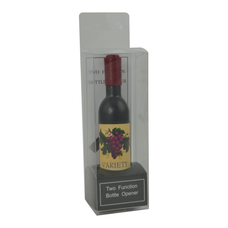 Magnetic Wine Bottle Corkscrew Black
