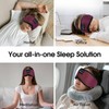 LOVE EYE Sleeping Mask, Side Sleeper, Sleeping Mask with Headphones,