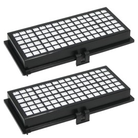 2 x HEPA Filter / Allergy Filter / Hygiene Filter with Activated Carbon Layer Replaces Miele SF-AH30 SF-AA30 SF-HA30 SF-AAC30 SF-AH30 7226140 7226160 9616080