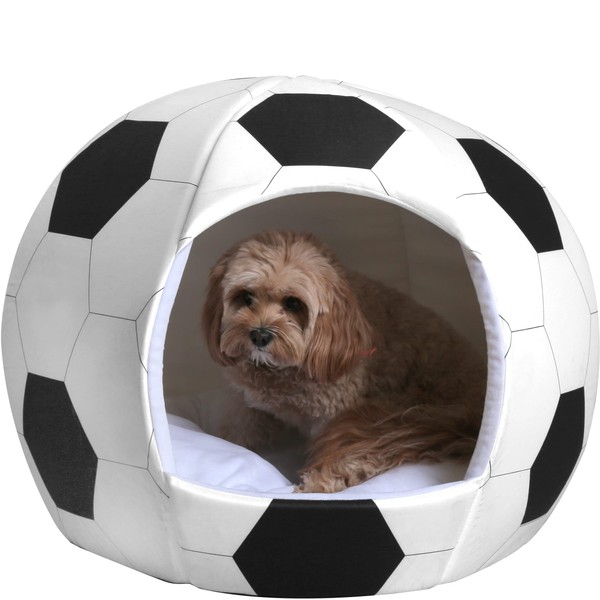 Maccabi Art Soccer Ball Dog Bed - Sports Themed Pet