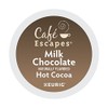 Cafe Escapes Milk Chocolate Hot Cocoa 48 K-Cups for Keurig