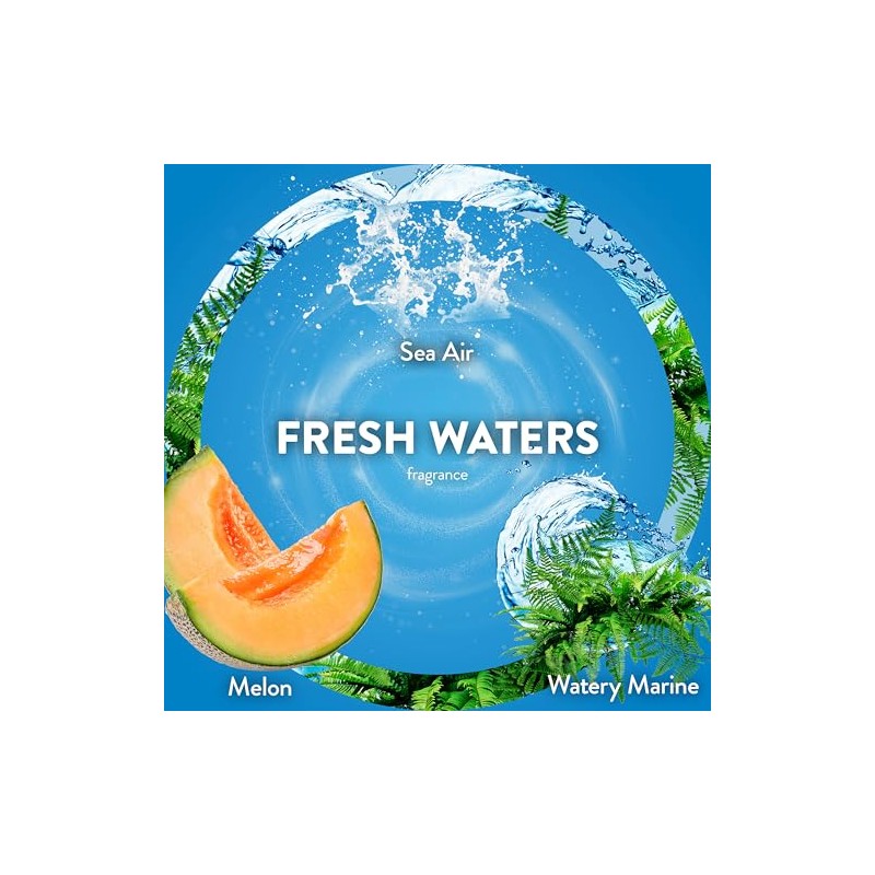 Air Wick Aromatizante de Ambiente Continuo, Fresh Waters, 5 repuestos