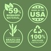 Samsill Plant-Based 1.5 Inch Durable D-Ring, Made in USA, View