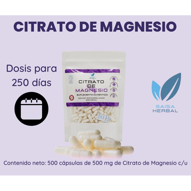 Citrato de potasio y Citrato de Magnesio bolsa con 500