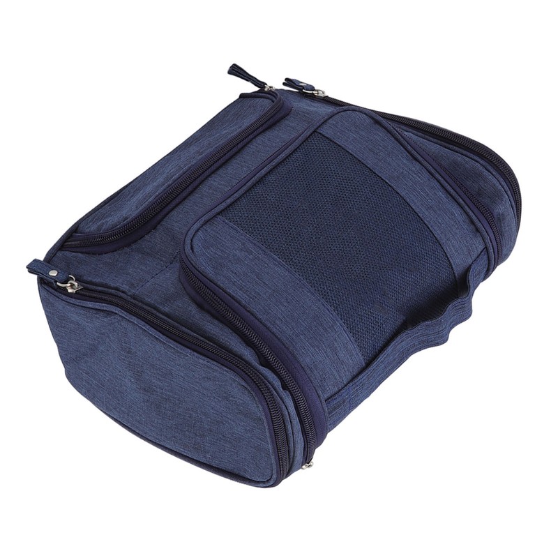 Toiletry Bag Portable Handheld Design 300D Cationic Waterproof Makeup Storage
