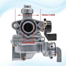 JDLLONG TRX70 Carburetor Fits for Honda TRX 70 Fourtrax 70 1986 1987 for Honda ATC 70 3 Wheeler 1983 1984 1985 ATV Carb