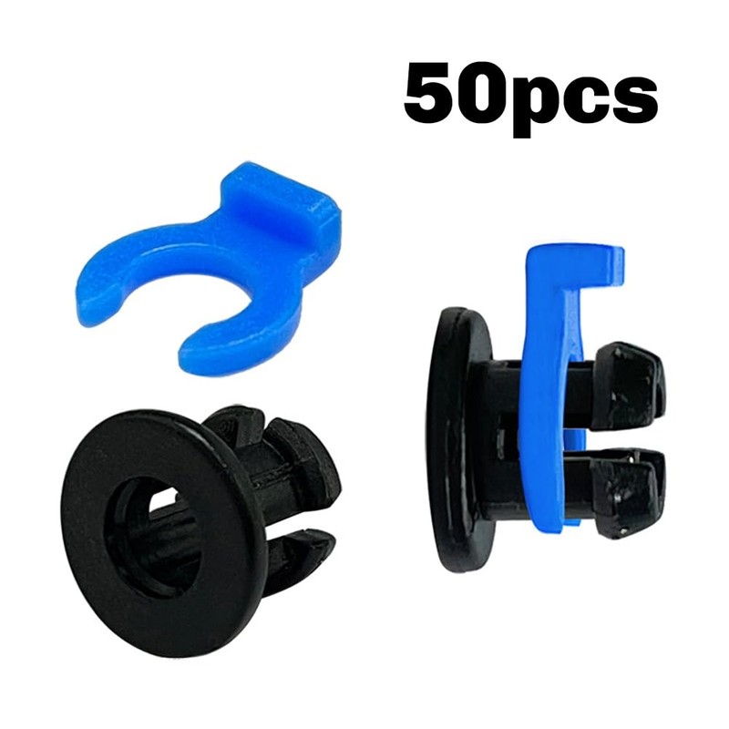 Aswalling Bowden Tube Coupling Collet Clamp Clip PTFE Tube Collet