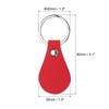 PATIKIL 10pcs Leather Key Holder Kit PU Leather Key Fob