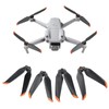 2 Pair 7238 Low Noise Propellers Quick Release Paddle Blades