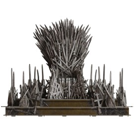 4D Build, Rompecabezas en 3D de El Trono de Hierro de Games of Throne, 219 Piezas, Rompecabezas para Fans de los Libros de fantasía Got, Rompecabezas en 3D para Adultos y niños a Partir de 12 años