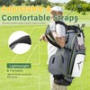 Lightweight Golf Bag, 4-Way Full-Length Golf Stand Bag with Cooler