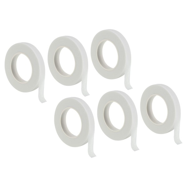 PATIKIL 30 Yard Flower Ribbon 6 Rolls Flower Ribbon Crepe