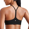 CRZ YOGA Butterluxe Womens Y Back Sports Bra - Padded