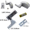 6Pcs Universal Cabinet Cupboard Hinge LED Light for Modern Kitchen