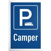 DankeDir! Parking Camper Sign - 30 x 20 cm Plastic