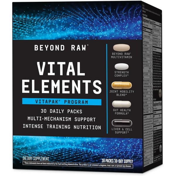 BEYOND RAW Vital Elements Vitapak Program (30 Servings)