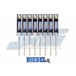 Diesel RX  GM 6.6L LLY LBZ LMM Duramax Diesel RX DRX00057 Glow Plug Set of 8