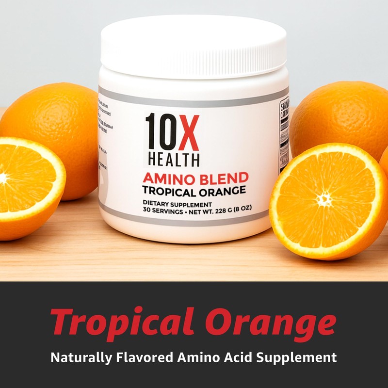 10X Health Amino Acids - 30 Servings of EAA &