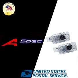 Lexaan 2PCS Car Led lights Door Projector HD Courtesy Kit For Acura MDX 2007-2021