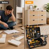 20V Cordless Drill Kit for Home Repairs – Rechargeable Power