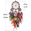 Donko Colorful Large Dream Catcher with Wooden Bead