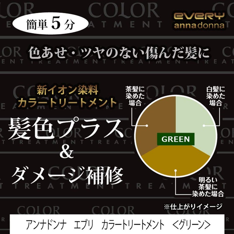 EVERY Hair Color Treatment - Green
