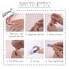 UUUUU. Semi Cured Gel Nail Strips - [Julia], UV Nail