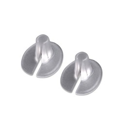 5 Pairs(10PCS) Clear Anti-Slip Soft Silicone Gel Toe Protector Flip-Flop Sandal Inserts Insoles Foot Pad Toe Guards Cushions Toe Separator for Men and Women(Style A)