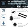 SG TZH - Tornillo hexagonal de acero inoxidable 18-8 (304),