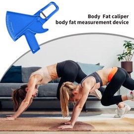 Body Health Measure Tool,0-88mm Body Skinfold | Professional Fat Tape Handheld Portable Accurate Measure Tool for Dieters & Bodybuilders