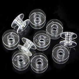 Bobbin Box with 25 Sewing Machine Bobbins Plastic Bobbin Storage Box