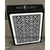 Desjgn (J Design Classic Matrix 100% Plastic Playing Cards (black,