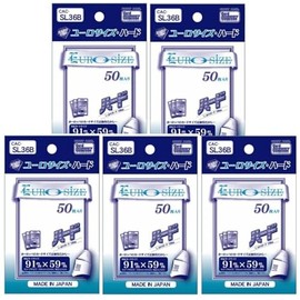 Hobby Base Card Accessories Euro Size Hard CAC-SL36 Set of 5