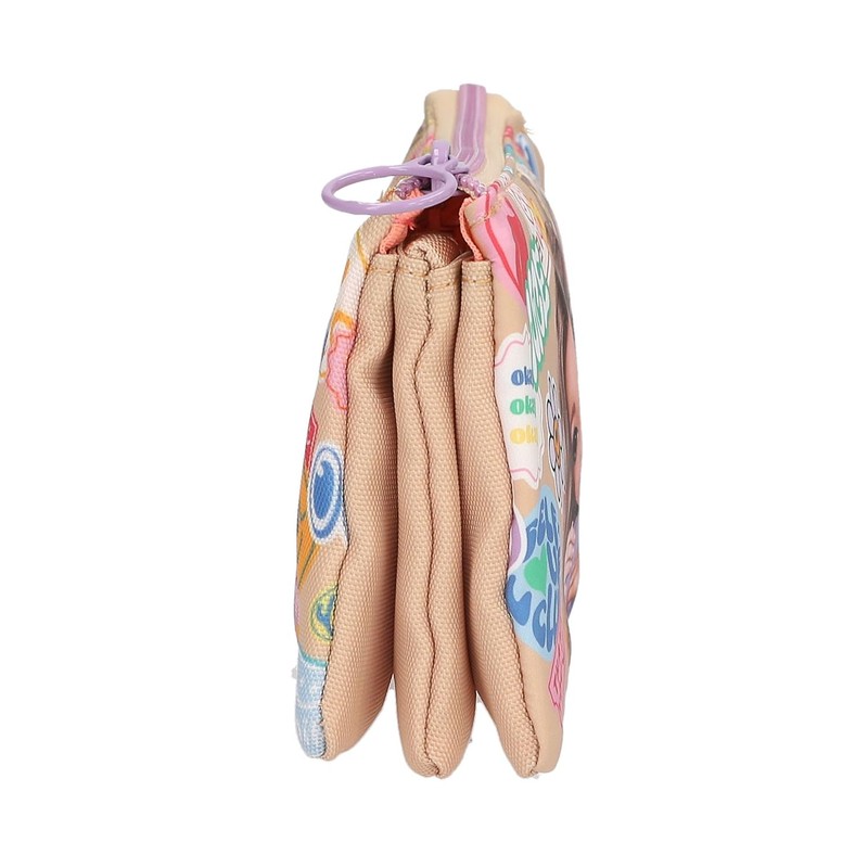 Depesche TOPModel Girl Power 13287 Pencil Case in Beige with