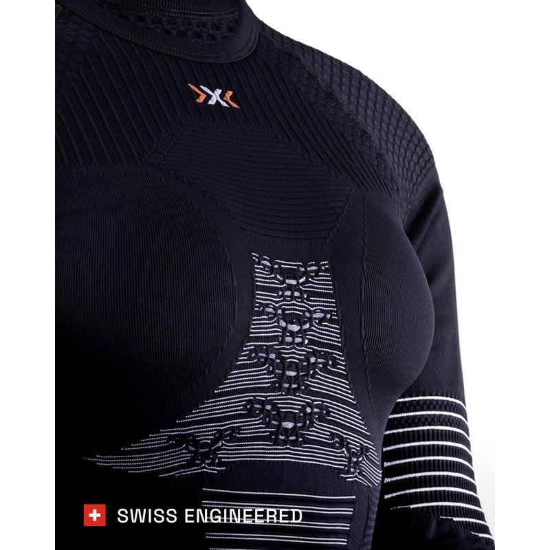 X-Bionic Energizer 4.0 Round Neck Long Sleeves Strato Base Camicia