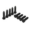 LBY 12pcs Lag Screws, 3/8" x 1-1/2" Hex Head Lag