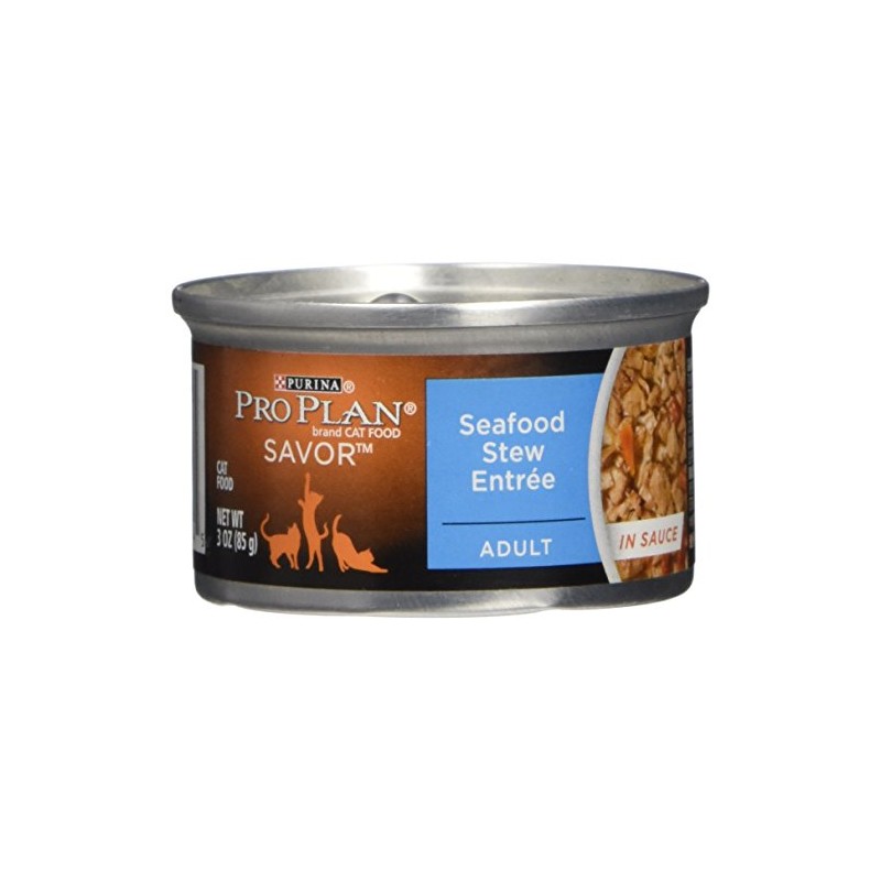 Purina Pro Plan Canned Adult Seafood Stew, 3 Oz.