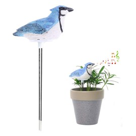 HEEPDD Plant Pot Soil Meter Watering Alarm Device,Flower Pot Sensor Alarm Blue Hygrometer Sensor Gardening Tool Kit Blue